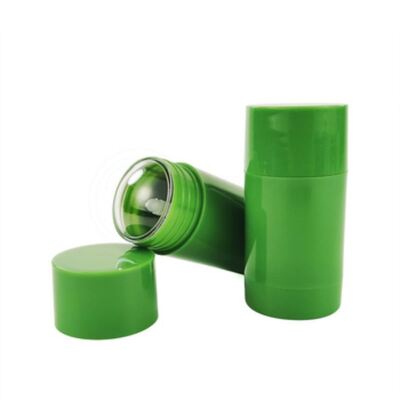 Contenitore per deodorante in plastica PP Twist-Up a colori personalizzati Etichetta privata OEM / ODM 15g 30g 50g 75g Bottiglia di profumo roll-on per la cura del corpo