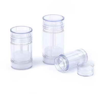 Contenitore per deodorante in plastica PP Twist-Up a colori personalizzati Etichetta privata OEM / ODM 15g 30g 50g 75g Bottiglia di profumo roll-on per la cura del corpo
