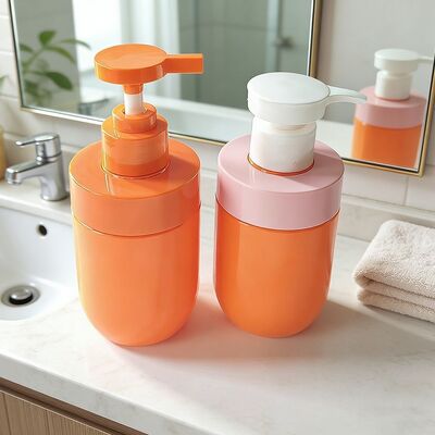 Bottiglia PET cosmetica leggera e resistente alle fratture da 200 ml con pompa di lozione per imballaggi per la cura della pelle