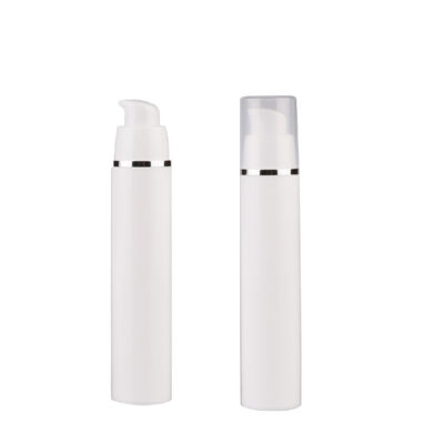 Bottiglie di pompa senza aria da 15 ml 30 ml 50 ml per la cura della pelle con personalizzazione OEM ODM in PP di qualità alimentare