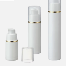 Bottiglie di pompa senza aria da 15 ml 30 ml 50 ml per la cura della pelle con personalizzazione OEM ODM in PP di qualità alimentare