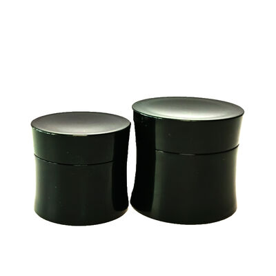 Barattolo di crema di plastica a doppio guscio all'ingrosso da 15 g 30 g 50 g con PP alimentare per creme cosmetiche e per la cura della pelle