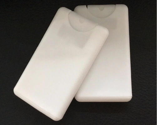 Sprayer per pompe di profumo di colore bianco 20 ml Bottiglia di spray di carta di credito di materiale plastico