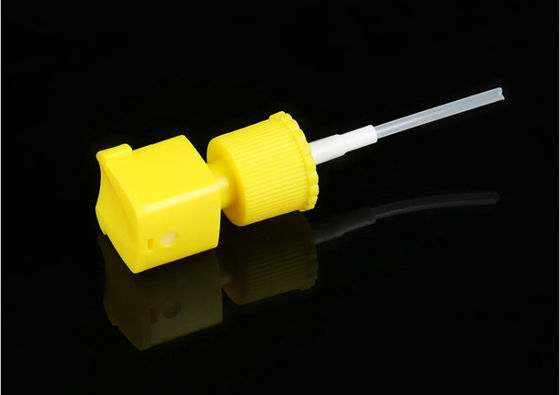Spruzzatore per pompe di profumo giallo da 20 ml, Mini bottiglia di plastica con guscio di plastica
