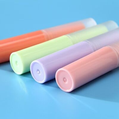 Al dettaglio 3G cilindro di plastica tubo per labbra con bastoncino imballaggio vuoto tubo opaco per balsamo per labbra