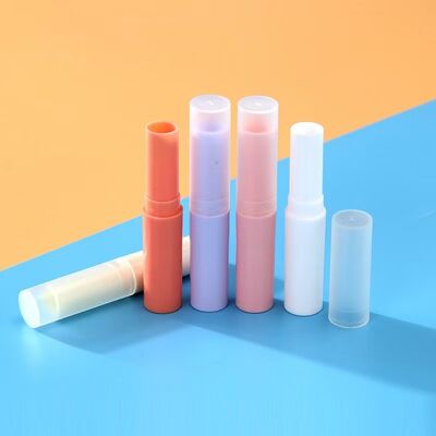 Al dettaglio 3G cilindro di plastica tubo per labbra con bastoncino imballaggio vuoto tubo opaco per balsamo per labbra