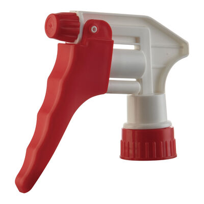 Spruzzatore a grilletto in plastica 28/410 con ugello spray regolabile, sigillatura a prova di perdite e grilletto ergonomico per flaconi detergenti