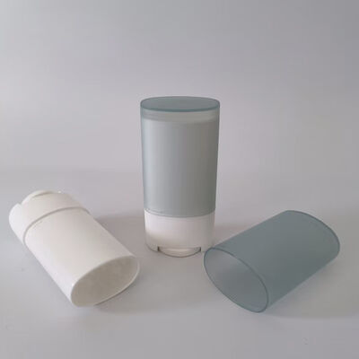 Tubo di bastoncini per deodorante vuoto a rulli opachi da 15 g personalizzabile per crema solare e balsamo deodorante