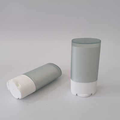 Tubo di bastoncini per deodorante vuoto a rulli opachi da 15 g personalizzabile per crema solare e balsamo deodorante