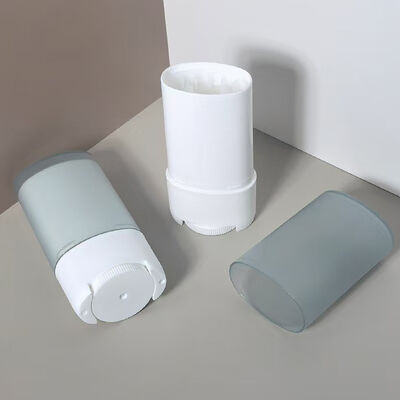 Tubo di bastoncini per deodorante vuoto a rulli opachi da 15 g personalizzabile per crema solare e balsamo deodorante