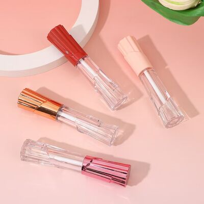 Tubo per lucidalabbra in plastica da 6 ml all'ingrosso - Contenitore cosmetico vuoto a prova di perdite per il trucco delle labbra