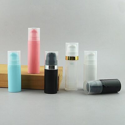 Flacone Airless con Pompa in PP Mono-Materiale all'Ingrosso 5ml 10ml 15ml Pompa Vuoto Riciclabile per Skincare