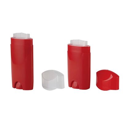 Ingrosso Tubo Deodorante in Plastica PP Colore Personalizzato da 50ml 80ml con Stampa Serigrafica Imballaggio Cosmetico Vuoto