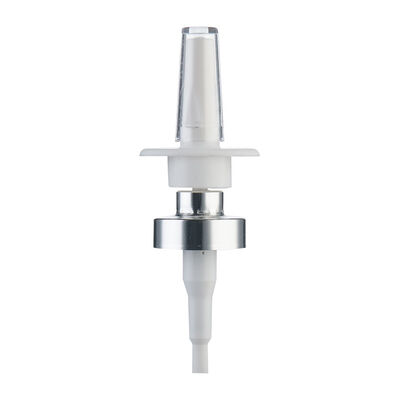 18/410 20/410 28/410 Pompa spray nasale a nebbia fine in plastica con tappo, colore personalizzato per uso cosmetico e farmaceutico