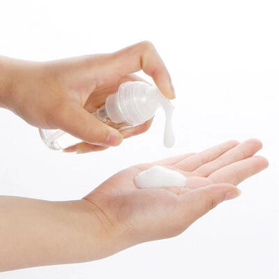 Flacone con pompa schiumogena ricaricabile con opzioni di capacità multiple in materiale PET trasparente per packaging skincare personalizzabile