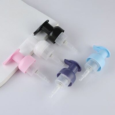 Dispensatore di pompe di schiuma anti-fuga da 40 mm personalizzato per sapone liquido cosmetico e detergente facciale