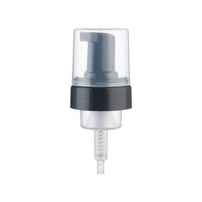 Dispensatore di pompe di schiuma di plastica in PP da 42 mm a 43 mm con costruzione anti-fuga per detergente facciale