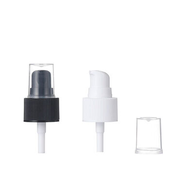 Pompa crema a vite 20/410 24/410 con stampa logo dispenser crema cosmetica all'ingrosso