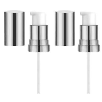 Dispenser con Pompa in Alluminio-Plastica Antigoccia con Timbro Oro per Flaconi con Pompa per Crema Cosmetica