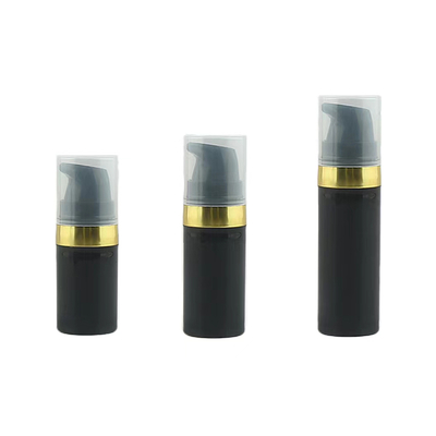 Bottiglia senza aria in PP da 5 ml, 10 ml e 15 ml per sieri e oli per il viso