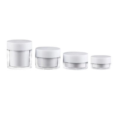 AS PP Vaso per Crema a Doppia Parete 30g 50g Personalizzabile